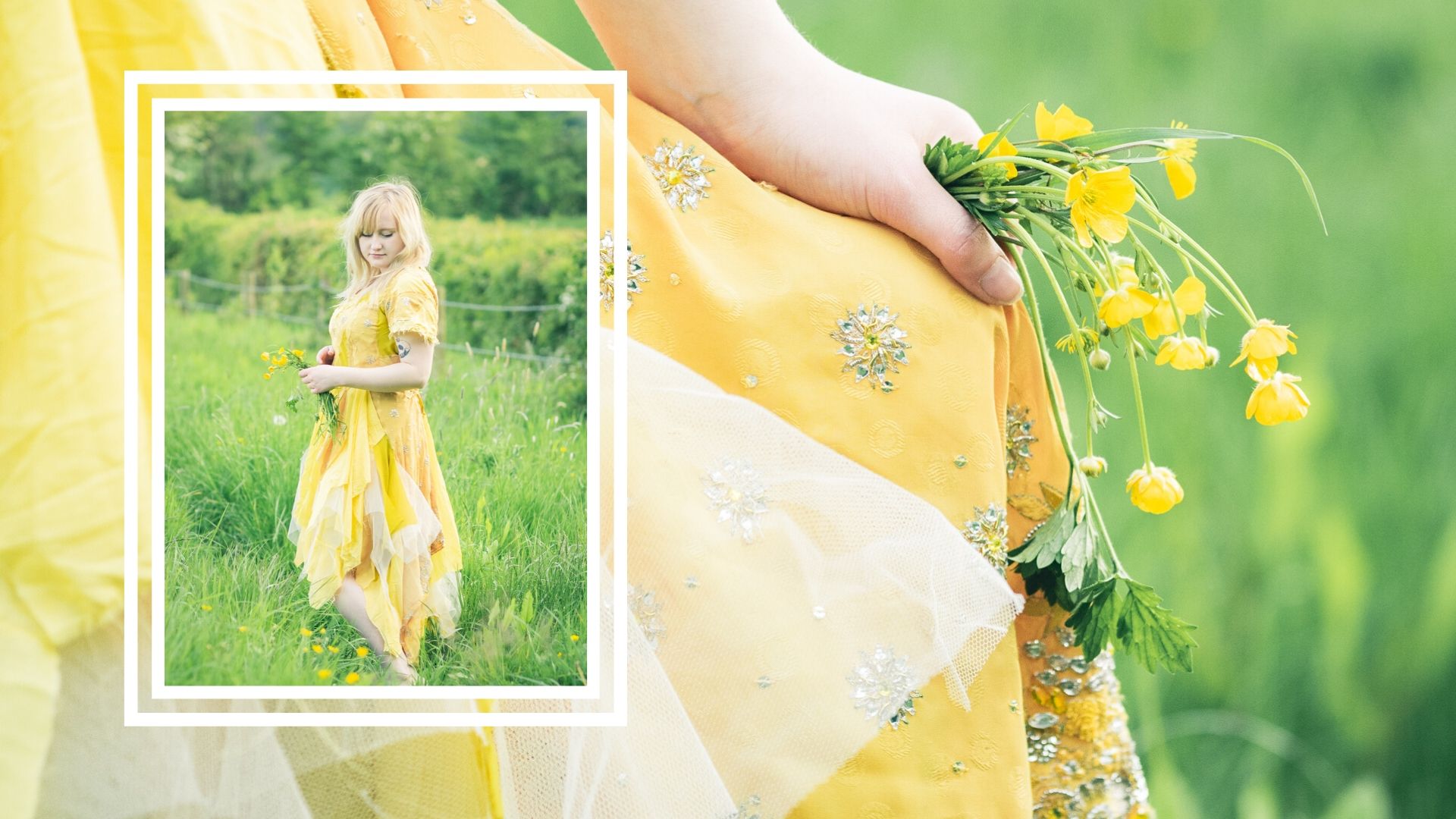 Fairytale occasions Handmade fairy dress